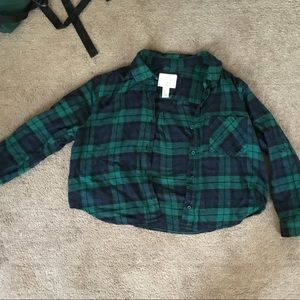 Green flannel